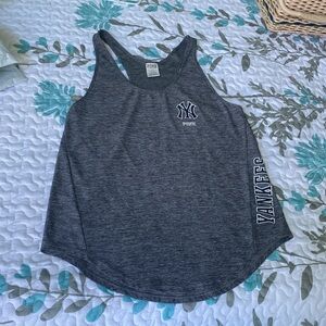 PINK Victoria's Secret NY Yankees Racer back Tank